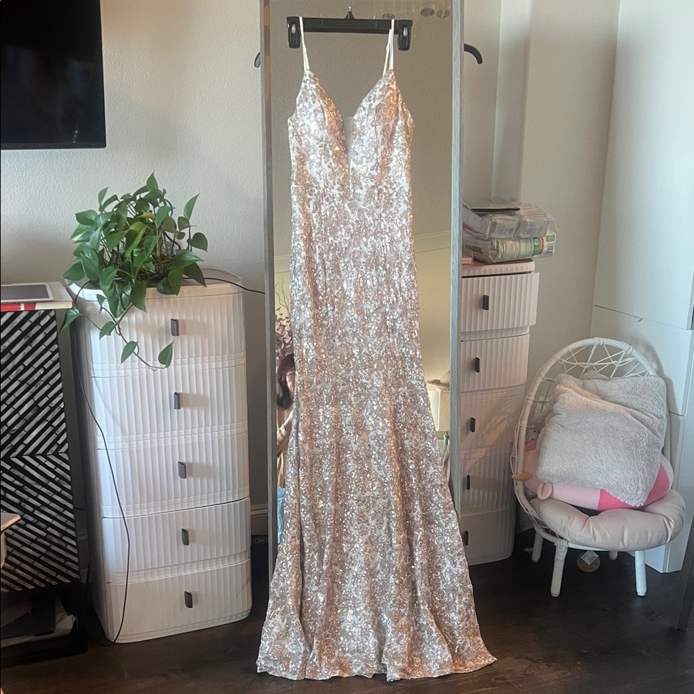 City Studio White Maxi Dress